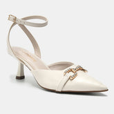 Sapato Scarpin Off White